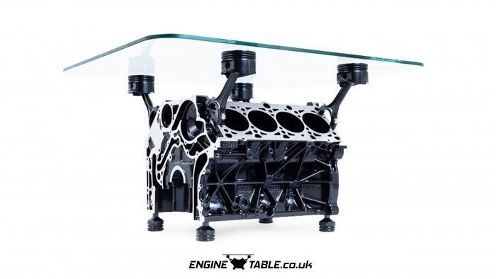 Audi V8 Engine Coffee Table