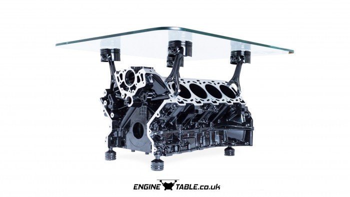 Jaguar V8 Engine Coffee Table