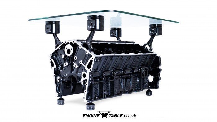 Jaguar V12 Engine Coffee Table